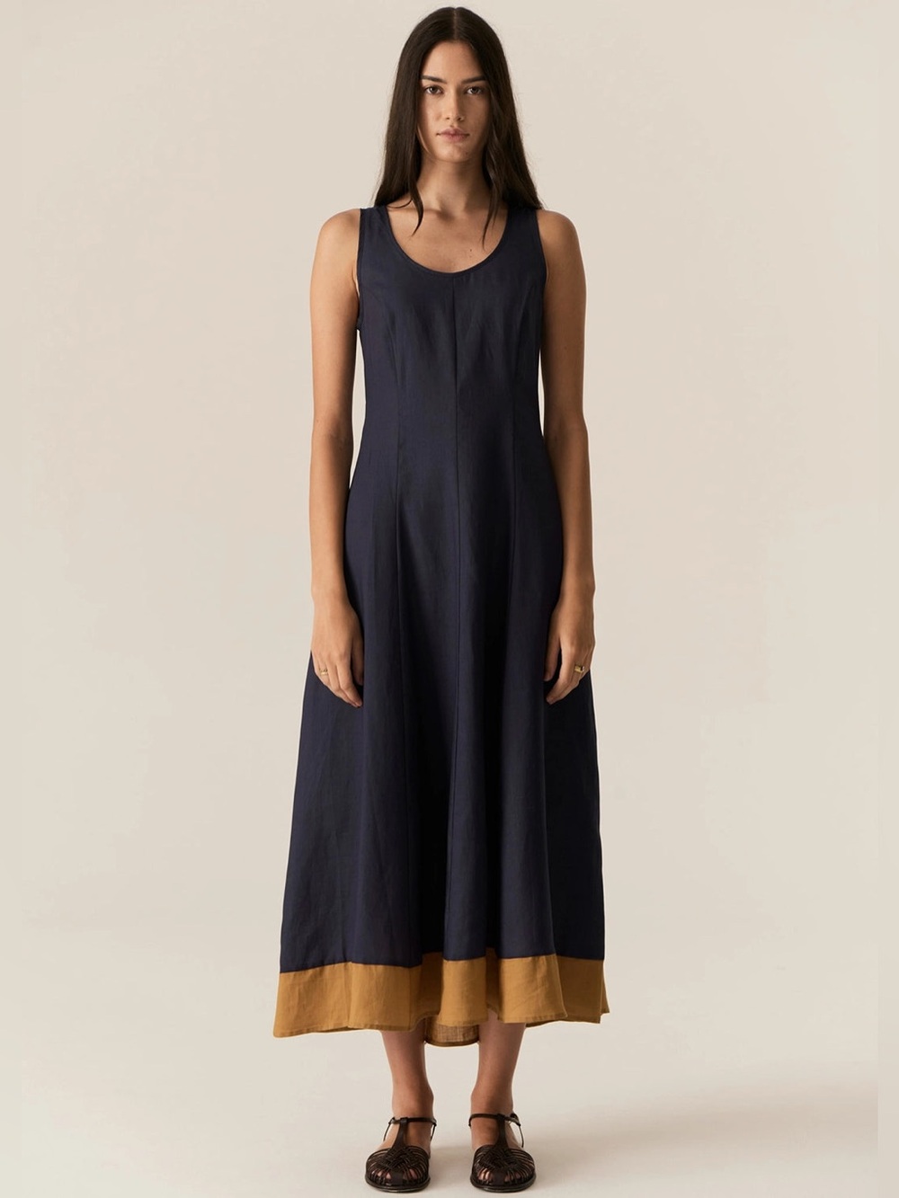 POL Speck Dress in Ink Ginger Size 12